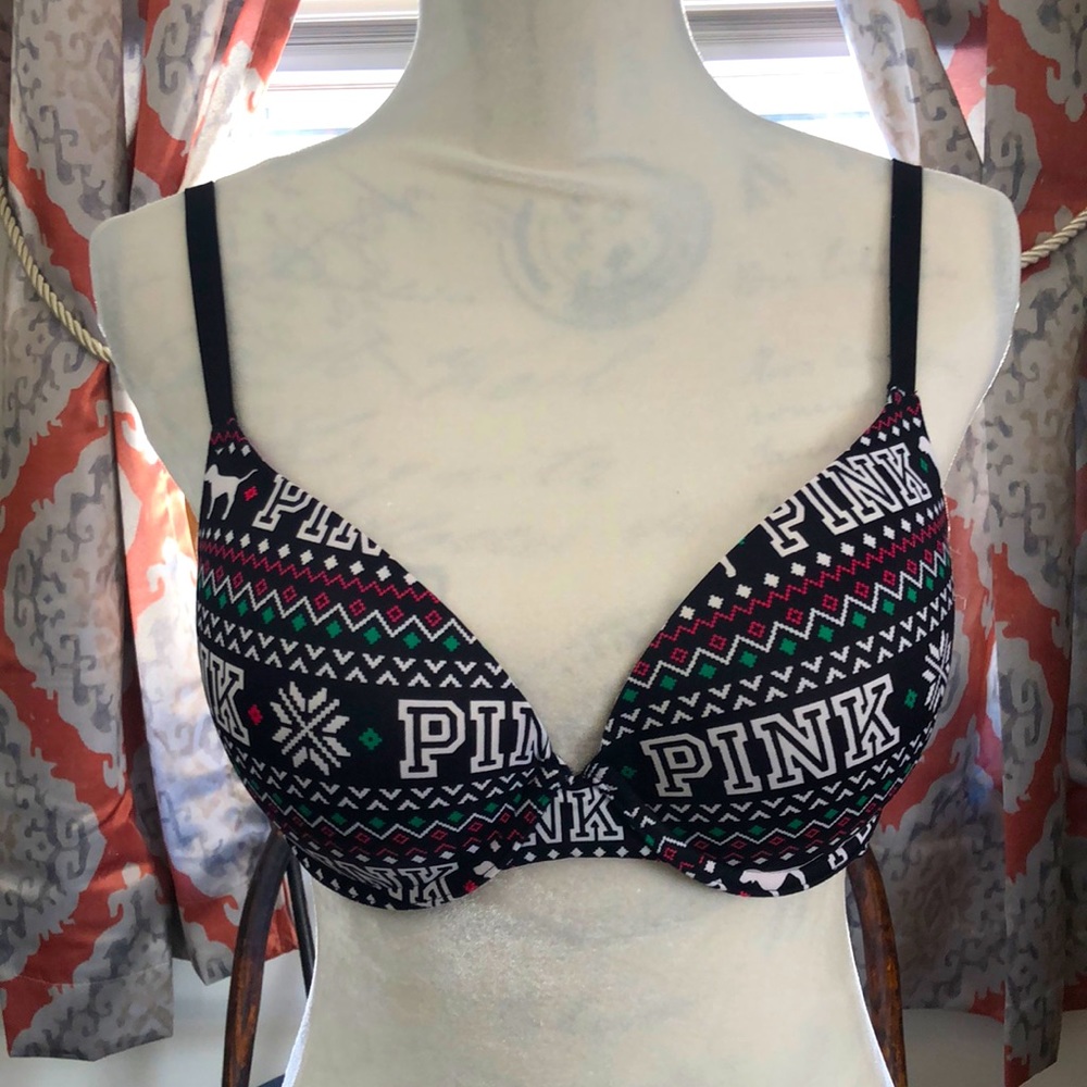 Pink Victoria’s Secret WearWhere Push Up Bra